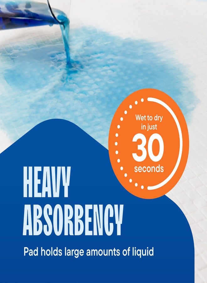 Stack Man Chucks Pads Disposable [100-Pack] Multi-Purpose Pee Pads - Incontinence Underpads for Dog, Puppy & Diaper Changing Table Pad for Baby 17" x 24" Bed & Chair Liners - Pet Potty Training Pads - Image 2